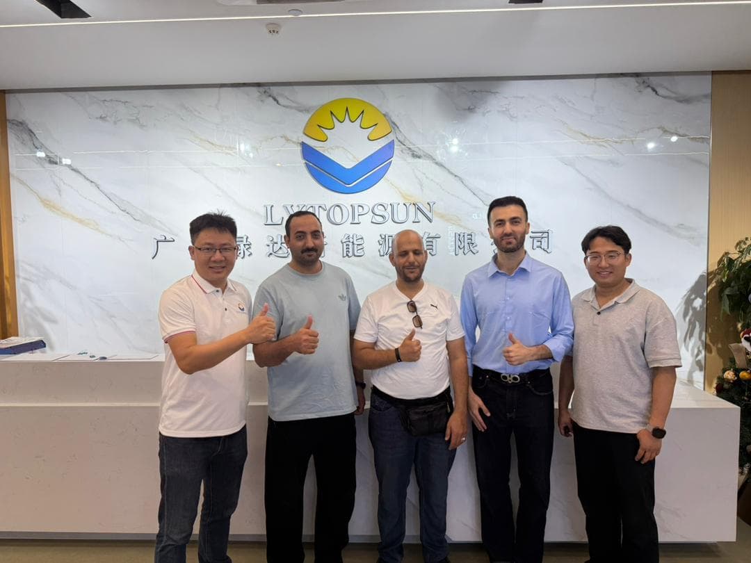 O&G Trading Services delegation with LXTopsun representatives